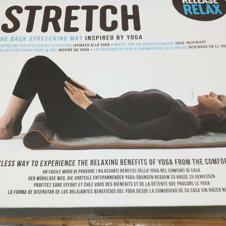 BOXED HOMEDICS STRETCH BACK STREATCHING MAT