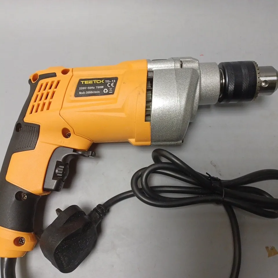 UNBOXED TEETCK TD-13 WIRED DRILL