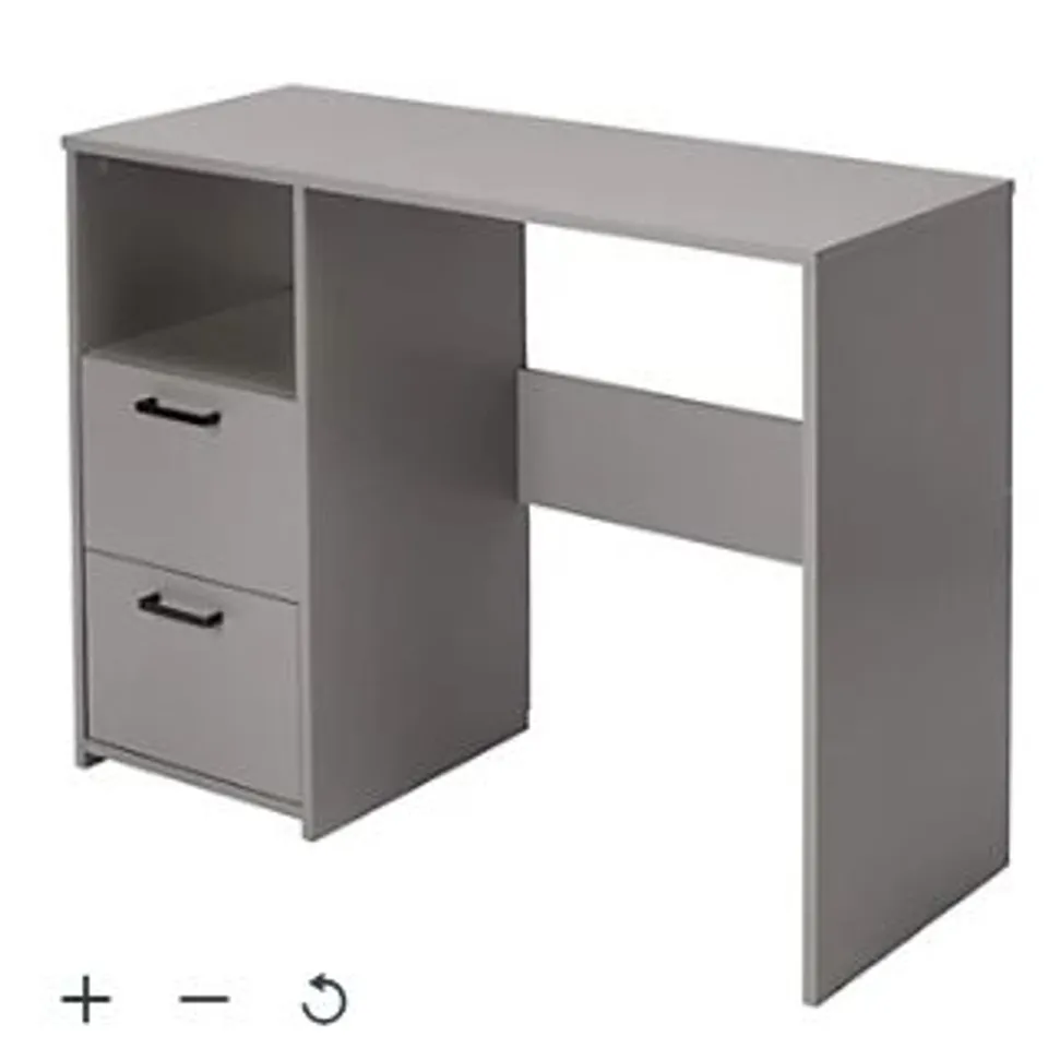 PENWITH DESK GREY 73X99.6X39.6CM
