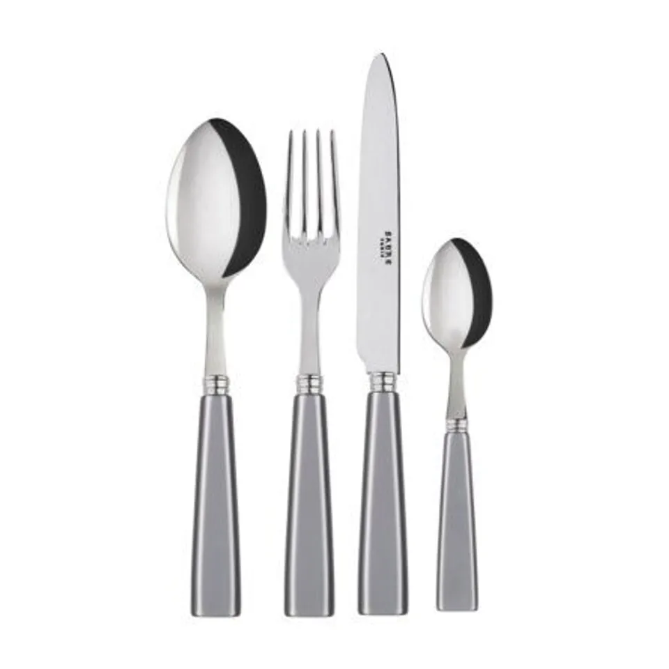 BOXED NATURA 24 PIECE 18/10 STAINLESS STEEL CUTLERY SET