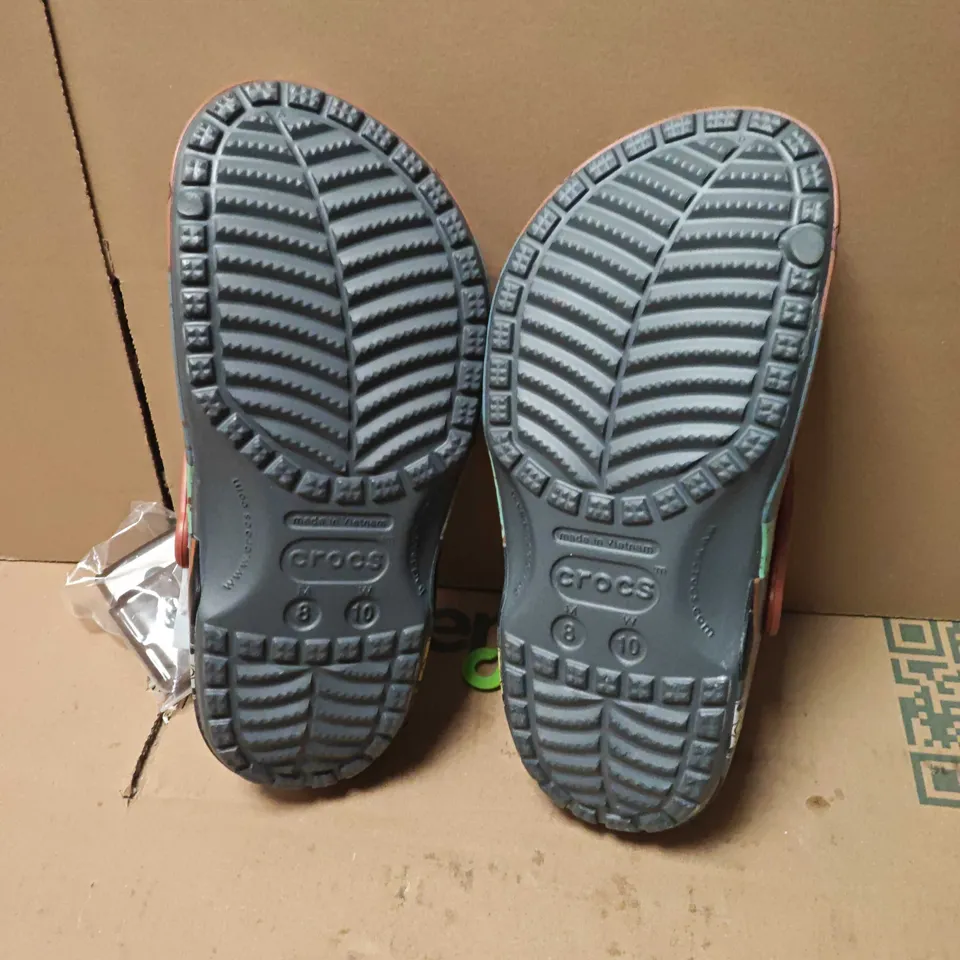 CROCS CLASSICS DISNEY CARS THEMED SHOES IN BROWN - UK M7/W8