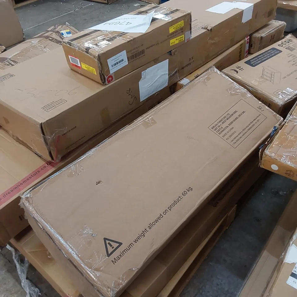 PALLET TO CONTAIN ASSORTED BOXED FURNITURE AND FURNITURE PARTS