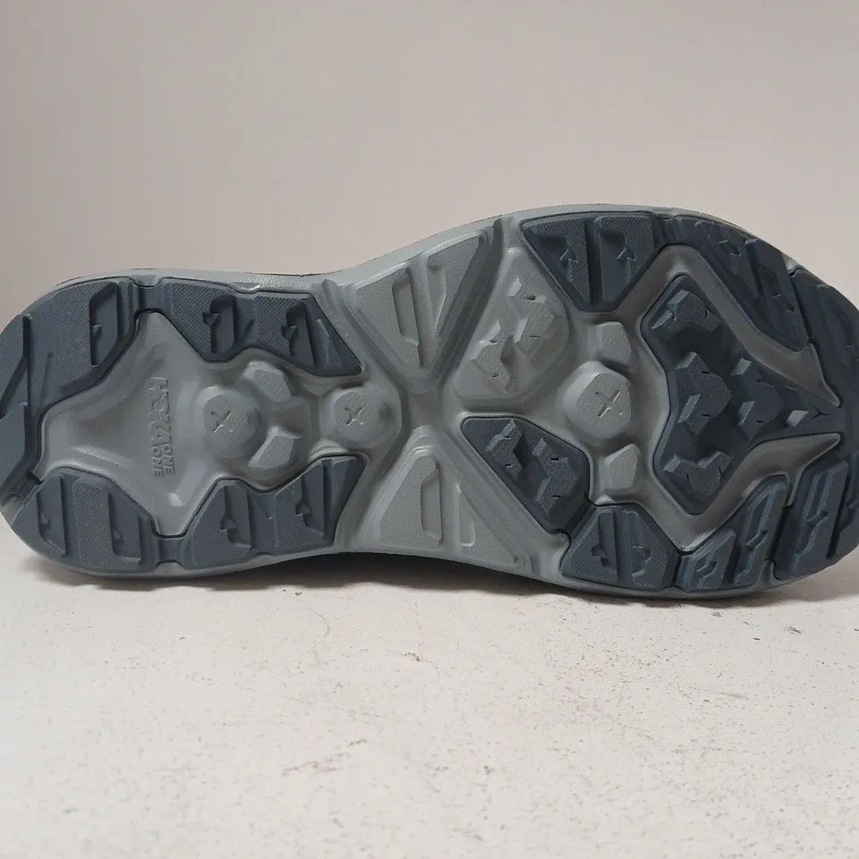 PAIR OF HOKA HOPARA 2 HIKING SANDALS IN STEEL BLUE SIZE 12