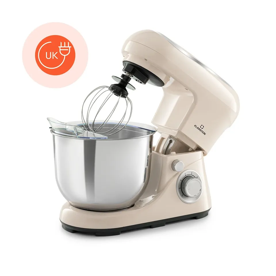 BOXED KLARSTEIN BELLA PICO 2G FOOD PROCESSOR CREAM