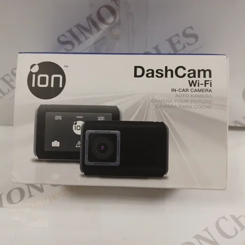 BOXED ION DASH CAM WI-FI IN CAR CAMERA