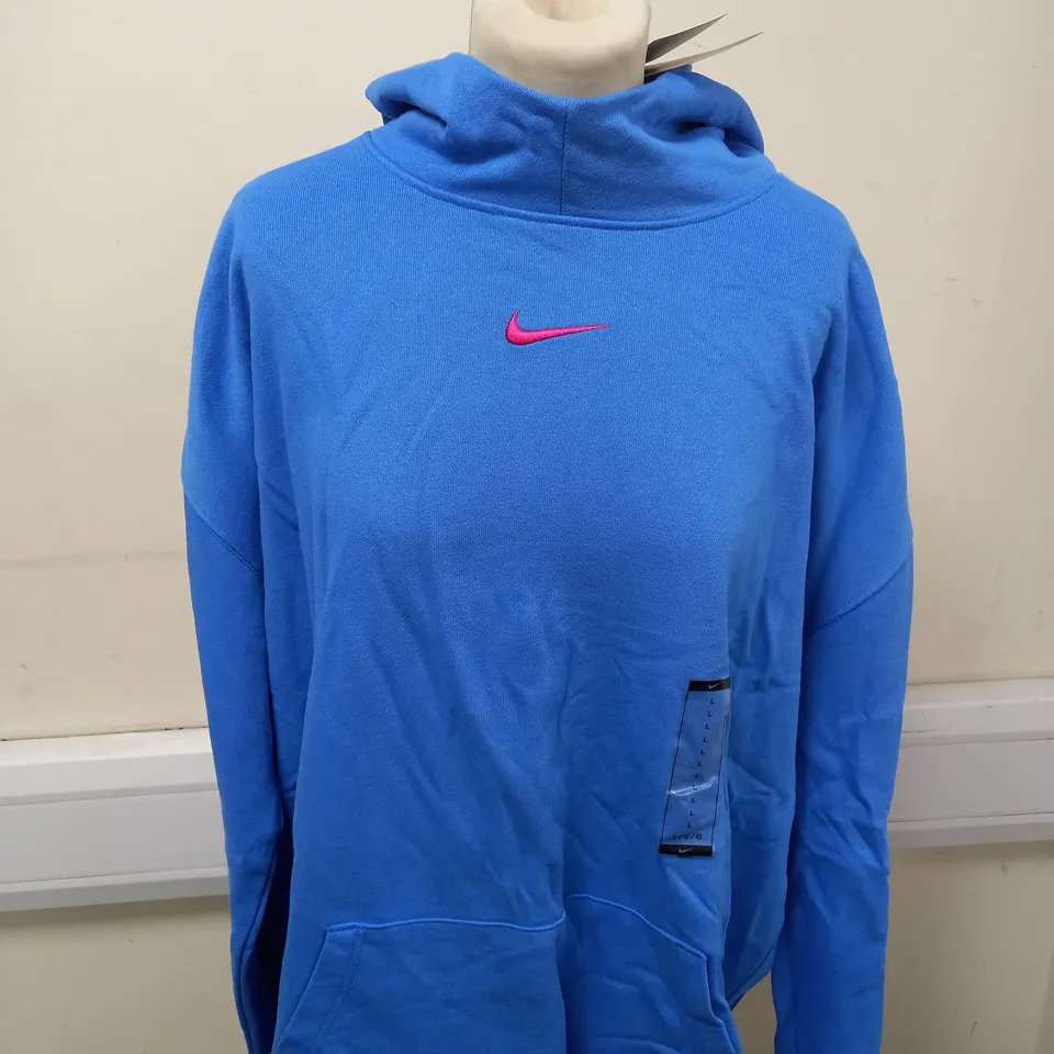 WOMENS NIKE FUNNEL HOODIE SIZE L