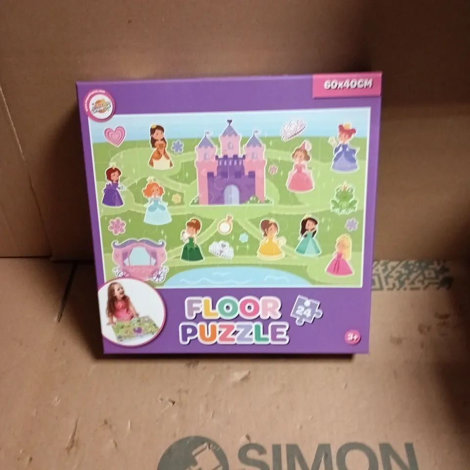 PRINCESS CASTLE FLOOR PUZZLE – 24-PIECE, BOXED, 60 X 40 CM