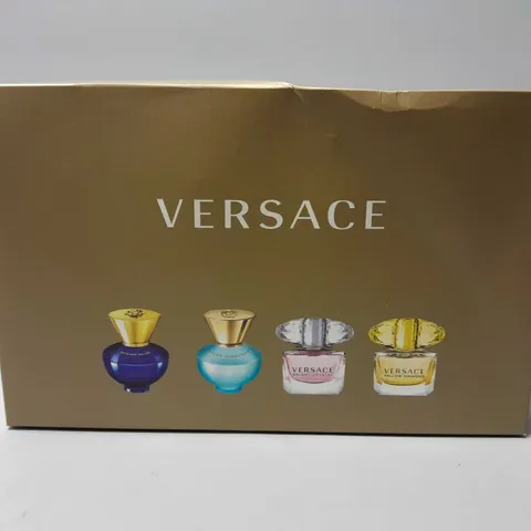 BOXED AND SEALED VERSACE LADIES MINIATURE GIFT SET FRAGRANCES
