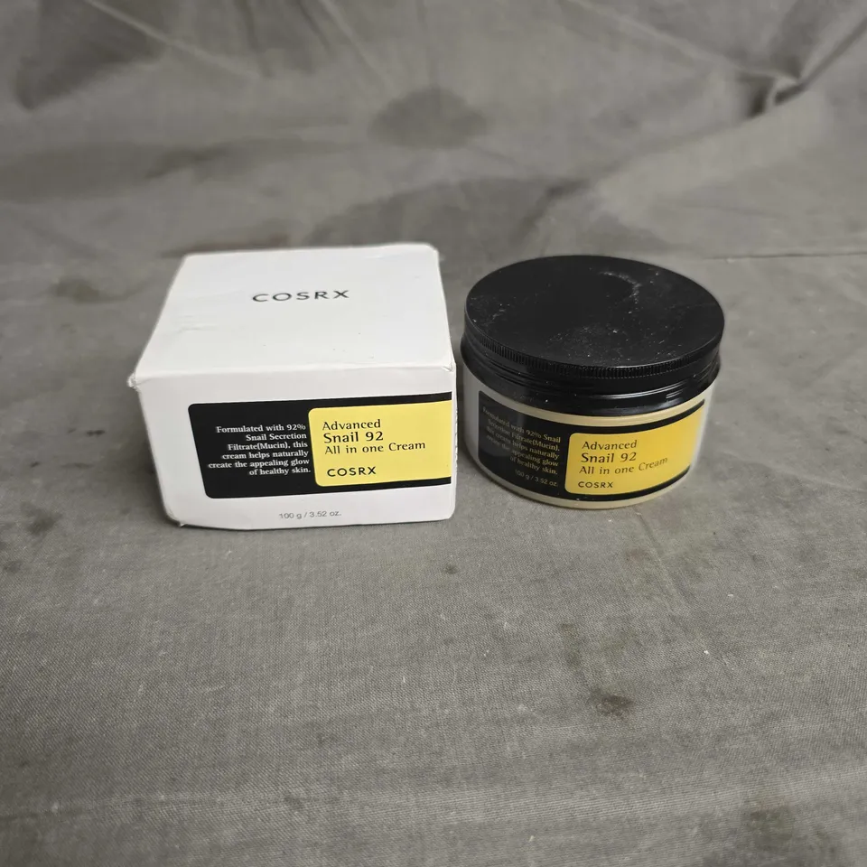 BOXED COSRX ADVANCED SNAIL 92 ALL IN ONE CREAM 100G