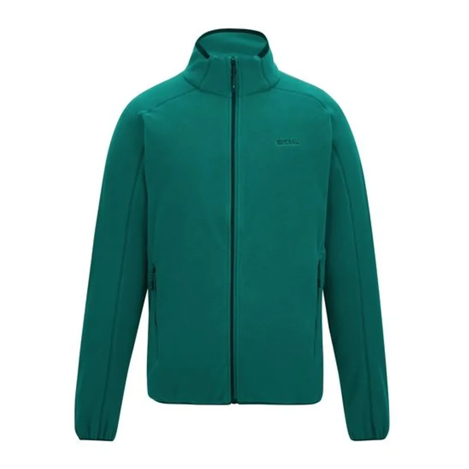 REGATTA MEN'S HADFIELD FULL ZIP FLEECE | MEDITERRANEA GREEN MEDIUM