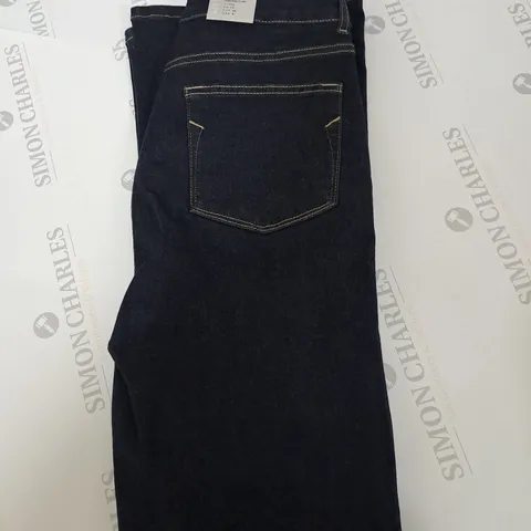 MINT VELVET DENIM HIGH RISE FLARE JEANS SIZE 12