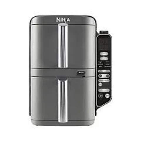 OUTLET NINJA DOUBLE STACK XL 2 DRAWER 9.5L AIR FRYER WITH SMART COOK SL451UK