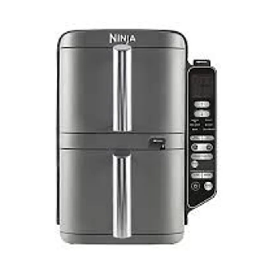 OUTLET NINJA DOUBLE STACK XL 2 DRAWER 9.5L AIR FRYER WITH SMART COOK SL451UK