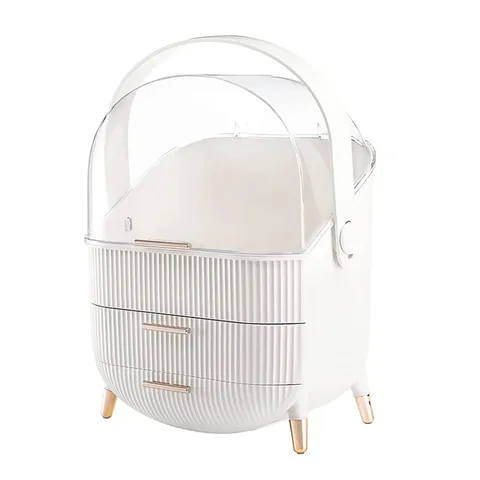 BOXED NEO MAKEUP ORGANISER - WHITE