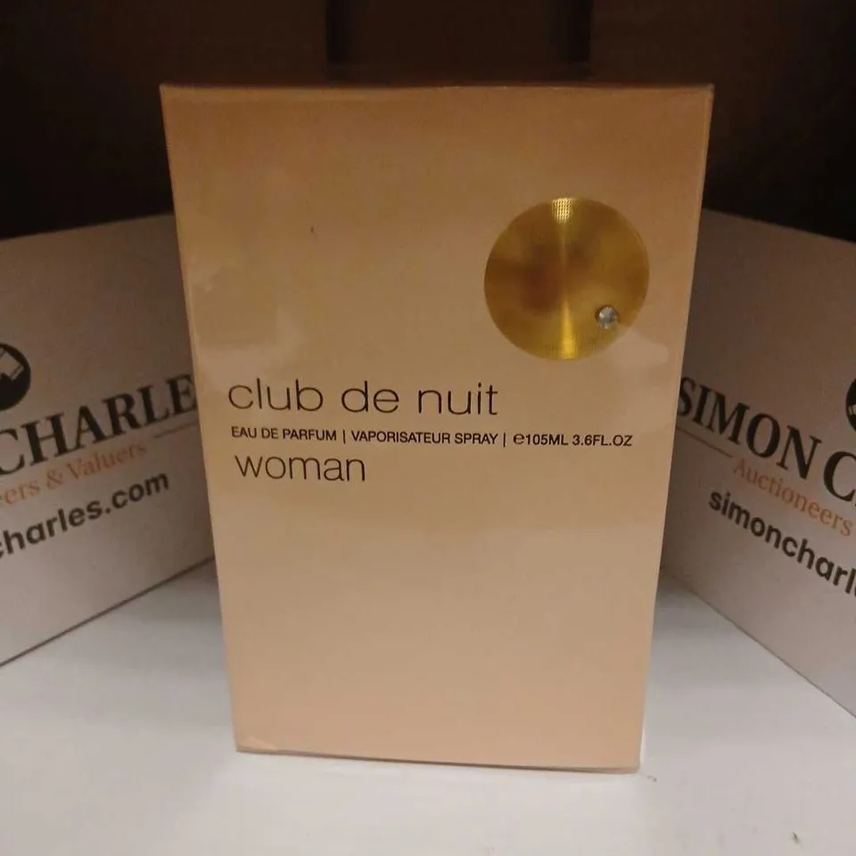 BOXED AND SEALED CLUB DE NUIT EAU DE PARFUM WOMAN 105ML