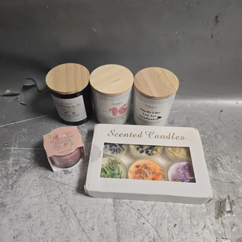 APPROXIMATELY 20 ASSORTED SCENTED CANDLE PRODUCTS 