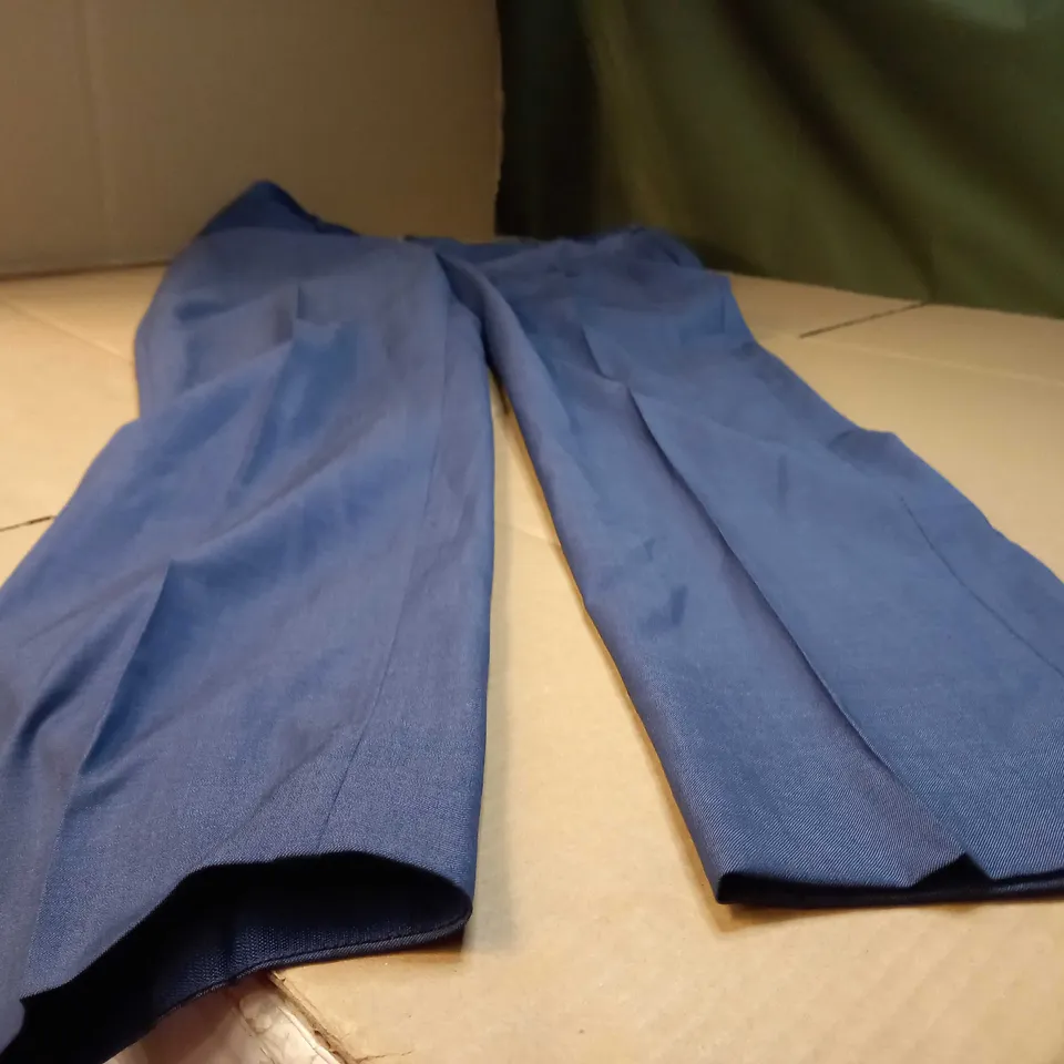 AUTOGRAPH TAILORED BLUE SUIT TROUSERS - SIZE W38/L33