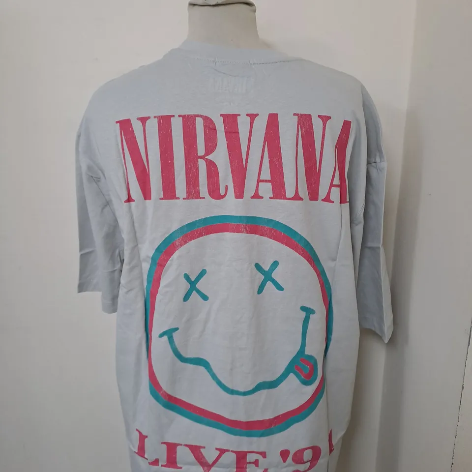 NIRVANA BAND LOGO T-SHIRT SIZE XS