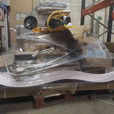PALLET CONTAINING A VERY LARGE QUANTITY OF ASSORTED ITEMS INCLUDING PLUM TREE HOUSE PARTS ECT