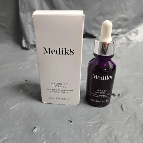 BOXED MEDIK8 HYDRA B5 INTENSE HYALURONIC ACID WITH NMF REPLENISH & BOOST 30ML