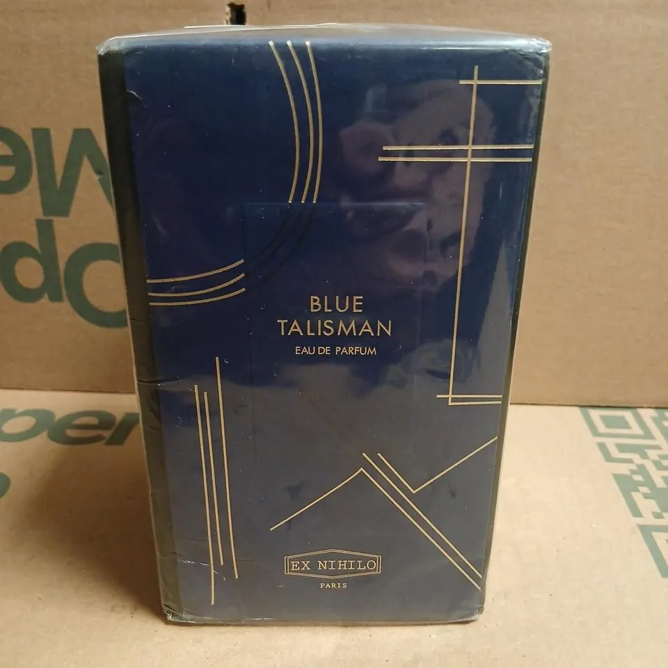 BOXED AND SEALED BLUE TALISMAN EAU DE PARFUM EX NIHLO PARIS 100ML