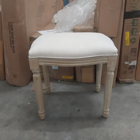 BOXED ASPECT BELLE DRESSING TABLE STOOL