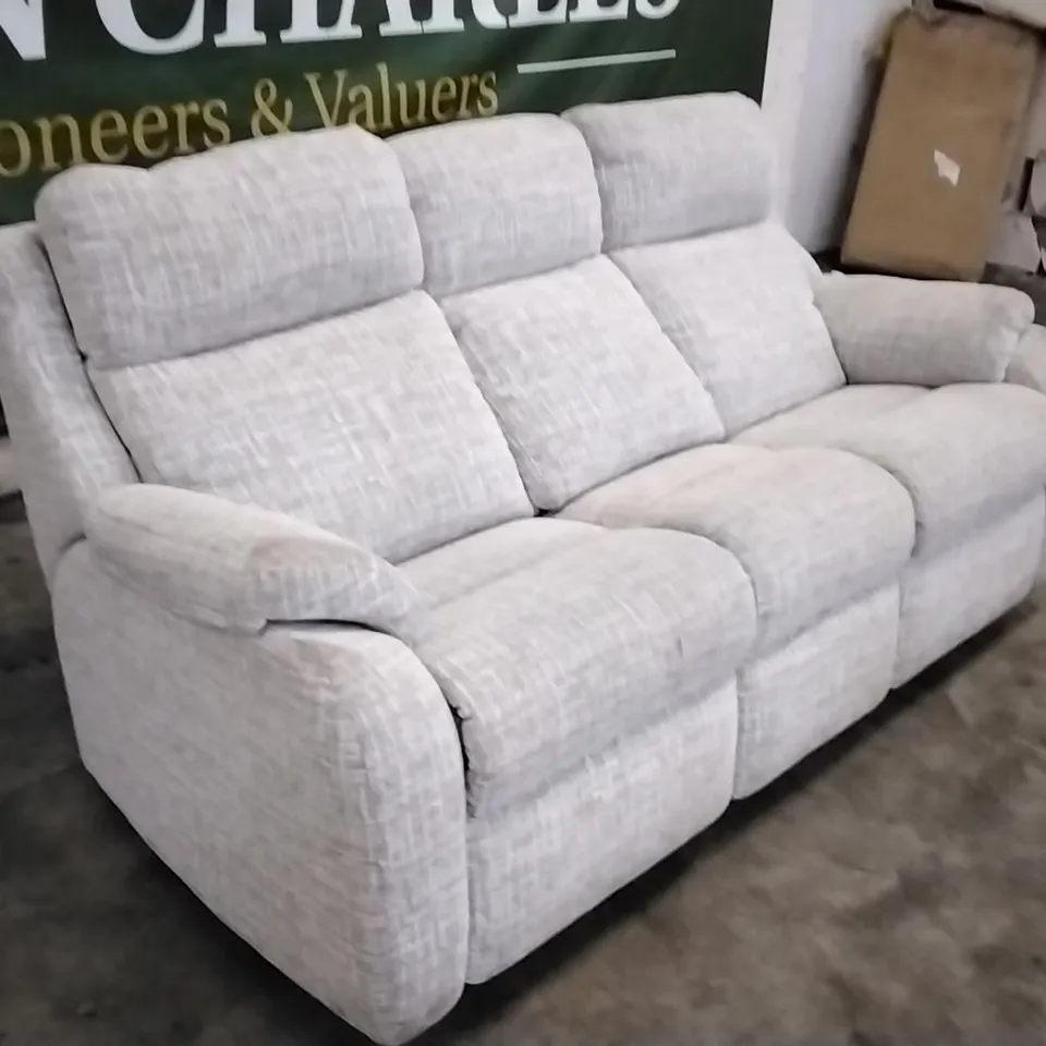 QUALITY BRITISH DESIGNED & MANUFACTURED G PLAN KINGSBURY 3 SEATER SOFA SHORE OATMEAL FABRIC