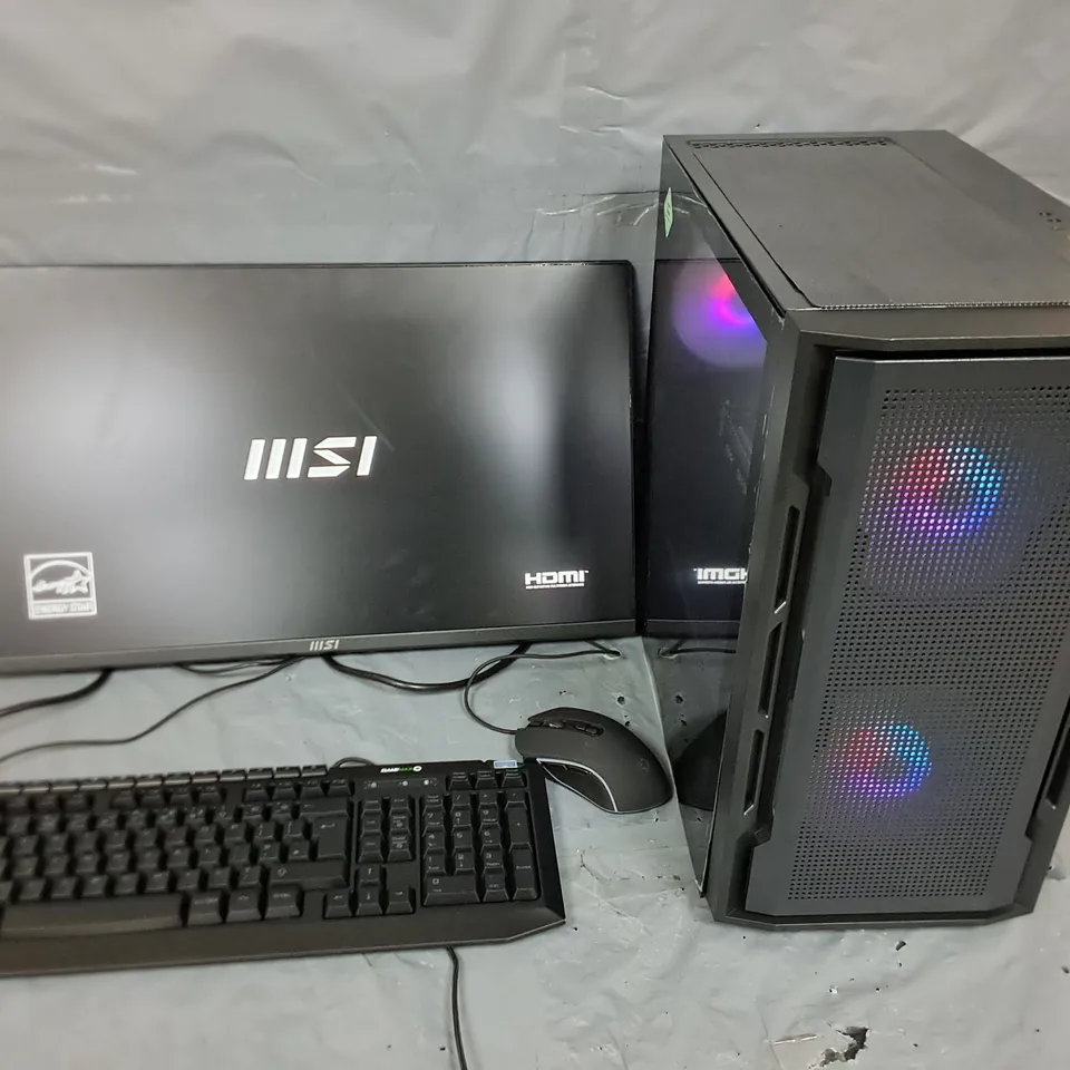 STORMFORCE UNIFACE GAMING DESKTOP BUNDLE - GEFORCE RTX 3050 - AMD RYZEN 5 - 16GB RAM 1TB SSD - BLACK