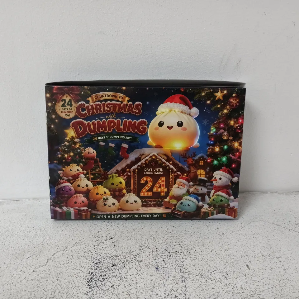 COUNTDOWN TO CHRISTMAS WITH DUMPLING - TOY BOX SQUISHY ADVENT CALENDAR