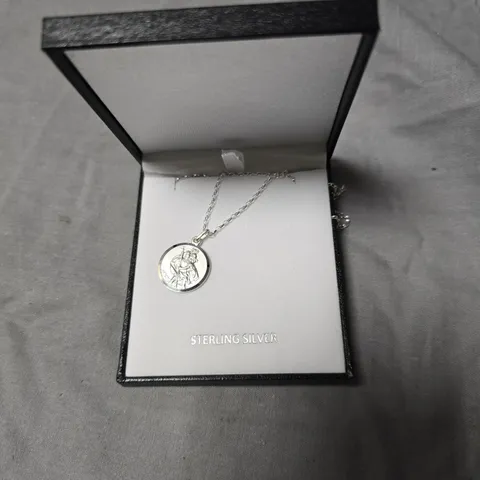 ALEXANDER CASTLE STERLING SILVER NECKLACE WITH PENDANT – BOXED