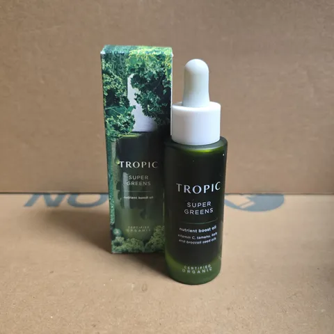 TROPIC NUTRIENT BOOST OIL – SUPER GREENS FACIAL OIL, BOXED 30ML