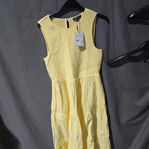 NOBODY'S CHILD YELLOW DRESS β SLEEVELESS, UK 10 (EU 38, US 6)