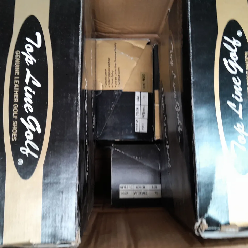 BOX OF APPROX 7 ASSORTED SHOES IN VARIOUS COLOURS & SIZES 
