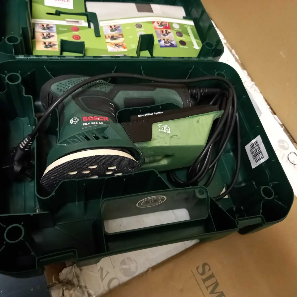 BOSCH PEX 300 AE RANDOM ORBIT SANDER