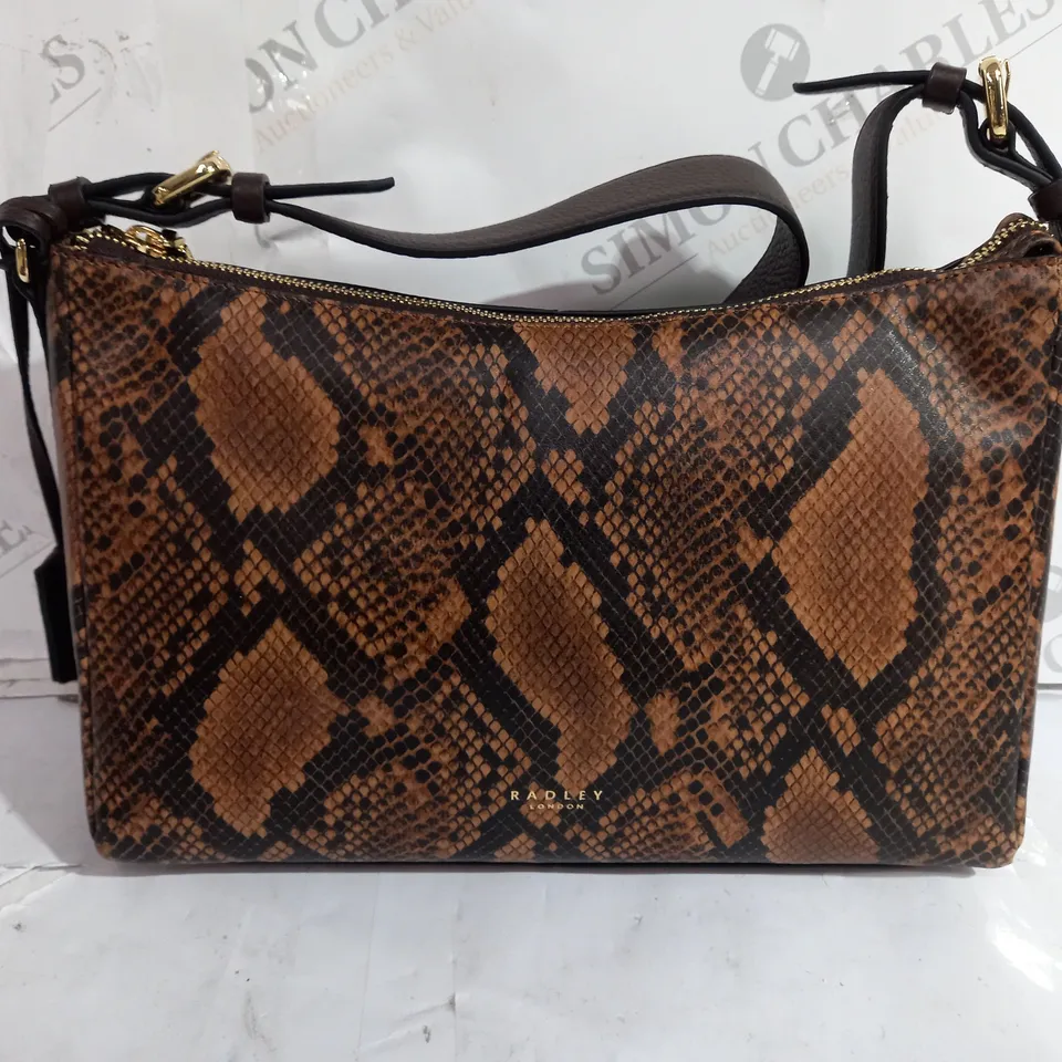 RADLEY LONDON SNAKE SKIN BAG