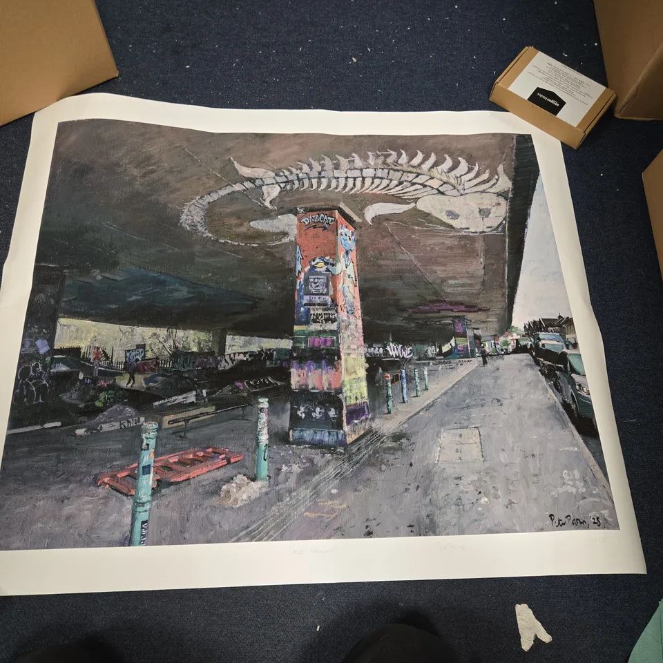 PETER BROWN – 'M32 SHANKPARK' LIMITED EDITION PRINT 2/5 