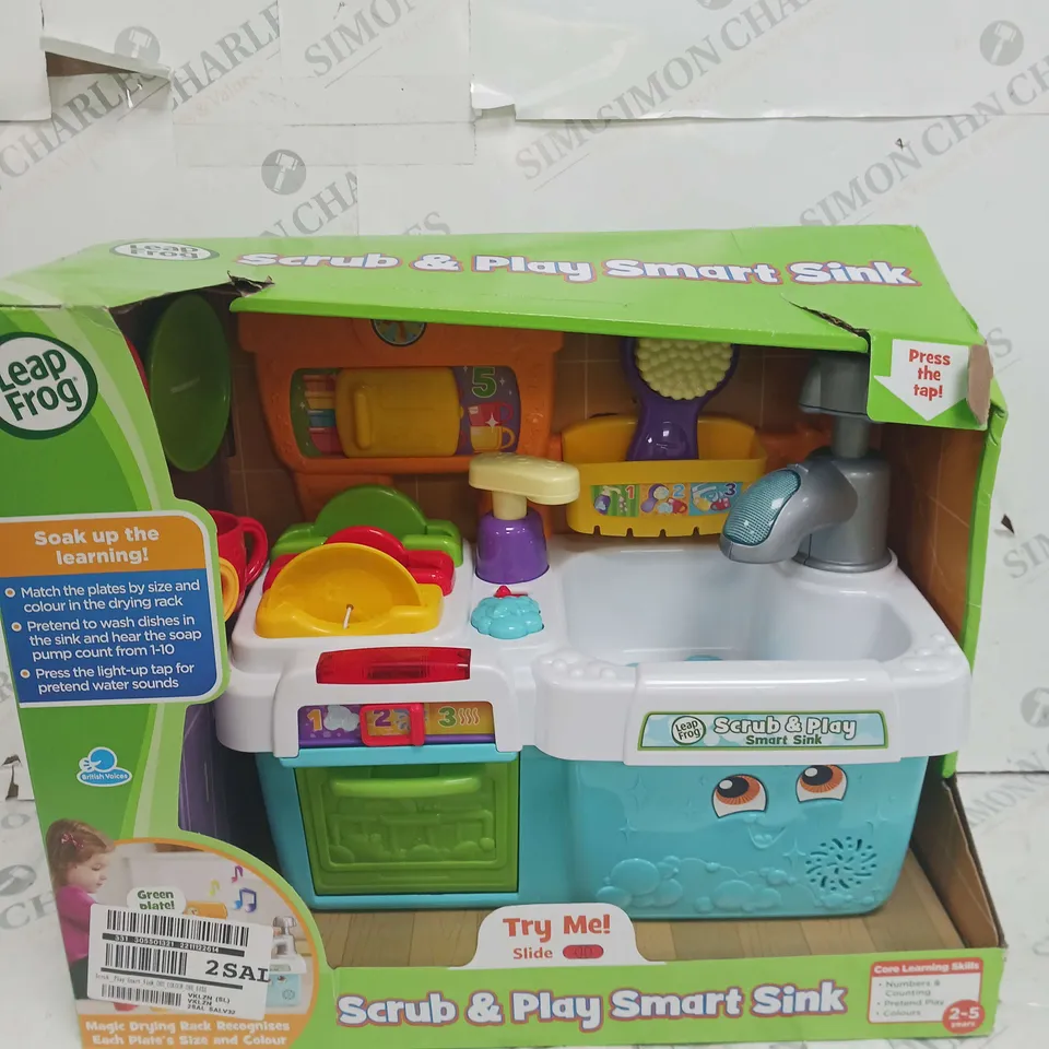 SCRUB AND PLAY SMART SINK RRP £39.99