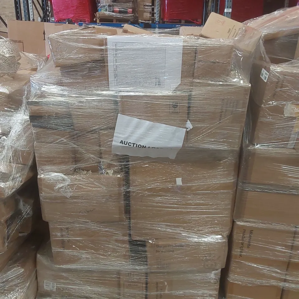 PALLET CONTAINING A VERY LARGE QUANTITY OF ASSORTED DESIGNER LIGHTING PRODUCTS