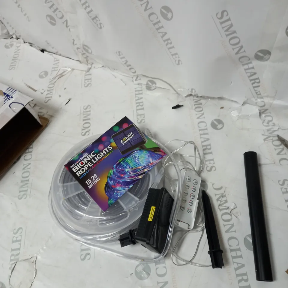 BOXED BELL & HOWELL DUAL POWER BIONIC ROPE LIGHTS - LED COLOUR CHANGING