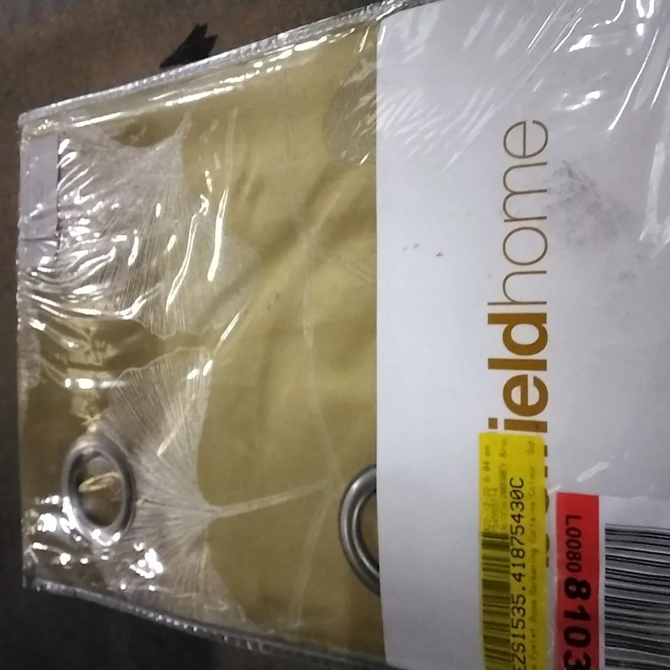 BRUCE EYELET ROOM DARKENING CURTAINS SIZE: 90 X 90"