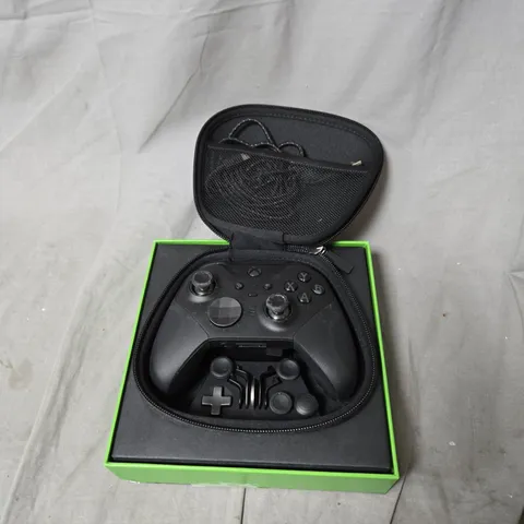 XBOX ELITE SERIES 2 WIRELESS CONTROLLER – BLACK WITH CARRY CASE (BOXED)