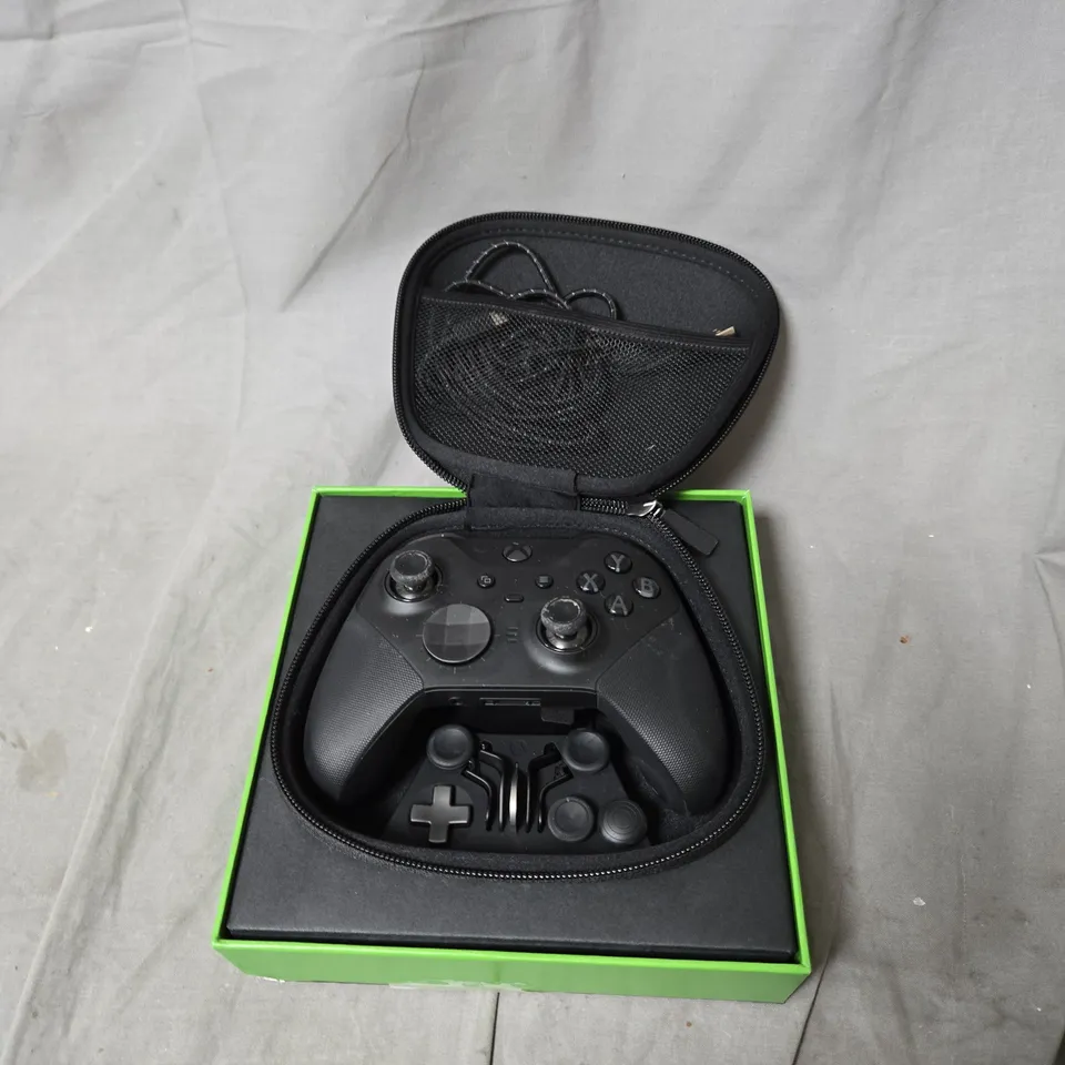 XBOX ELITE SERIES 2 WIRELESS CONTROLLER – BLACK WITH CARRY CASE (BOXED)