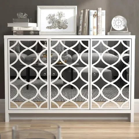 BOXED IRISVIBE WIDE 3 DOOR SIDEBOARD 