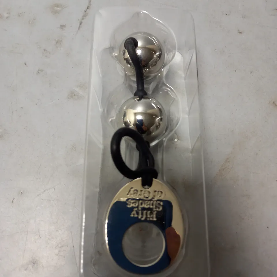 BOXED FIFTY SHADES OF GREY INNER GODDESS SILVER PLEASURE BALLS