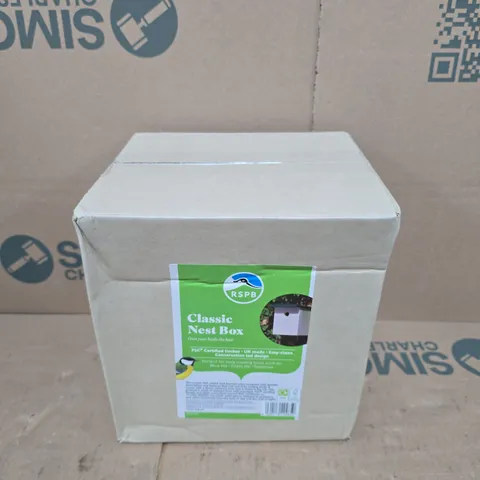 BOXED RSPB CLASSIC NEST BOX