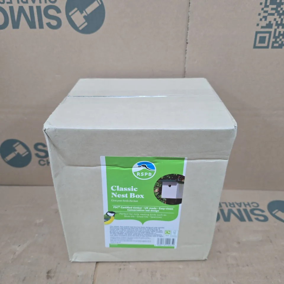 BOXED RSPB CLASSIC NEST BOX