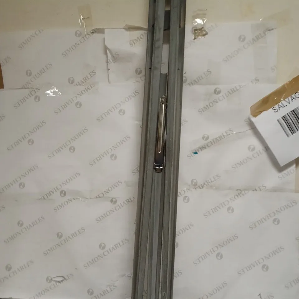 JOHN LEWIS JULES FLOOR LAMP - STEEL SHADE PINE WOOD - PART 1 OF 2