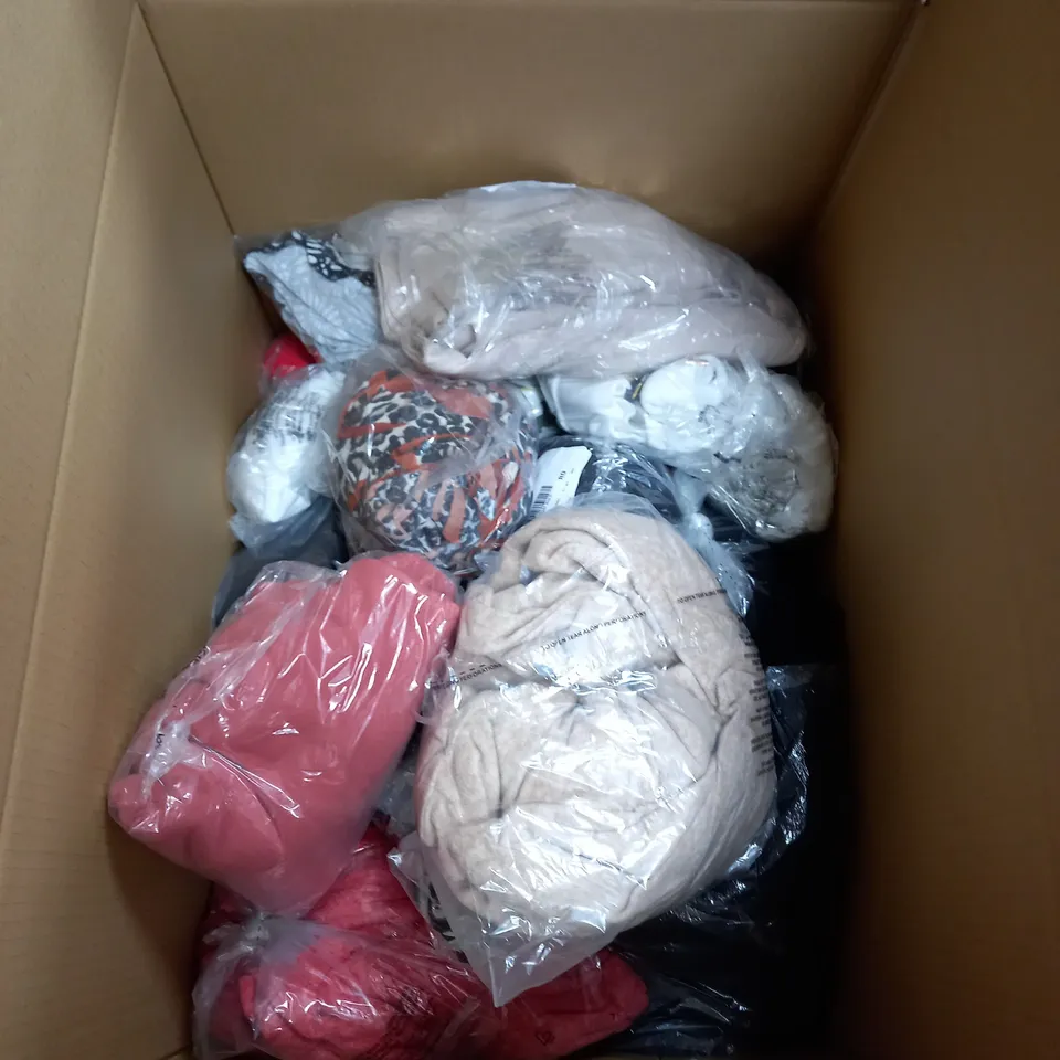 APPROXIMATELY 20 ASSORTED LADIES CLOTHING IN VARIES SIZES, COLOURS AND STYLES