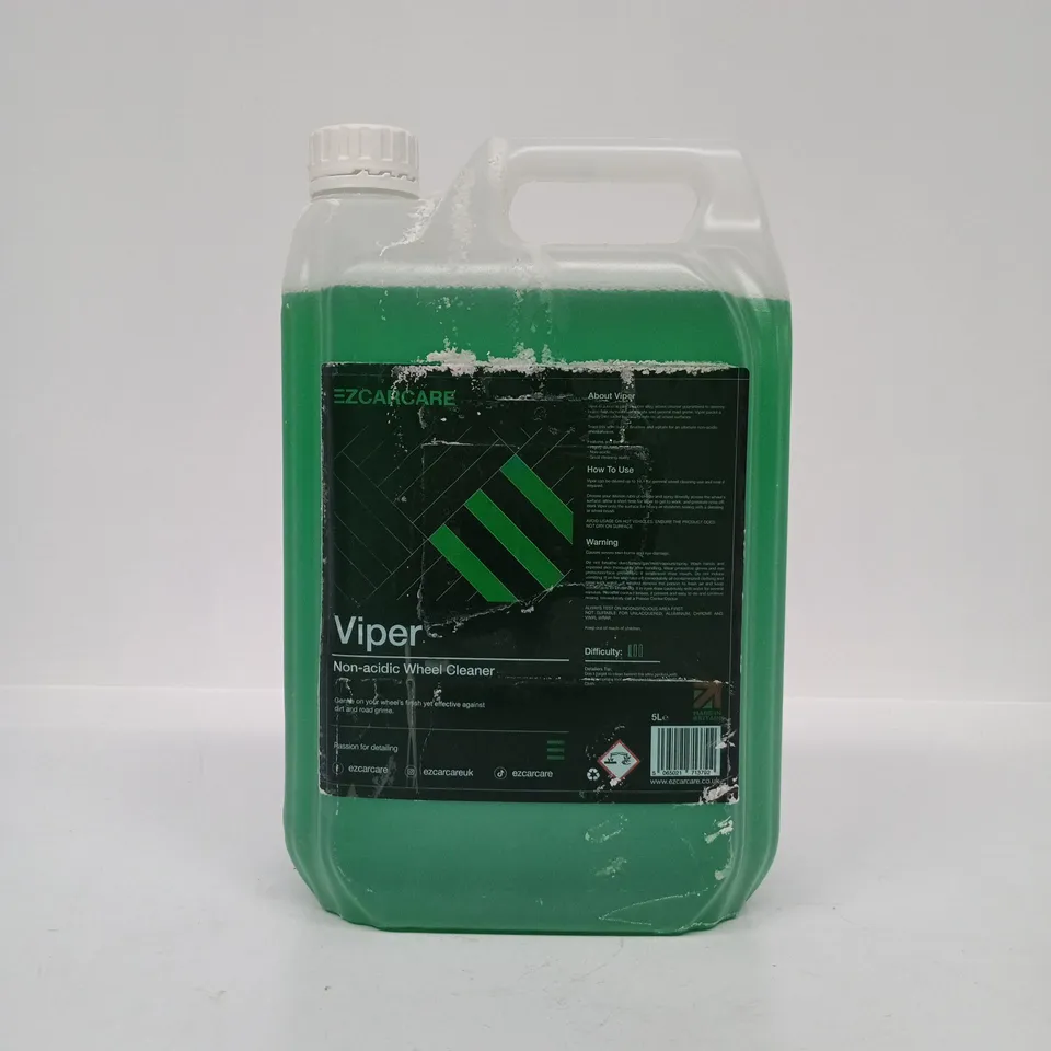EZCARCARE VIPER NON-ACIDIC WHEEL CLEANER (5L)