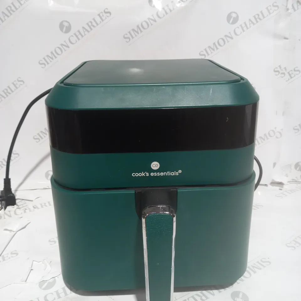 BOXED COOK'S ESSENTIALS AIR FRYER - EMERALD